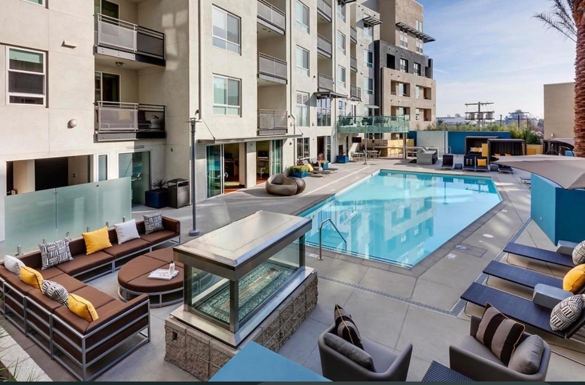 Luxury 2 Bedroom 2 Bathroom With Fitness Center And Pool Los Angeles Exterior foto